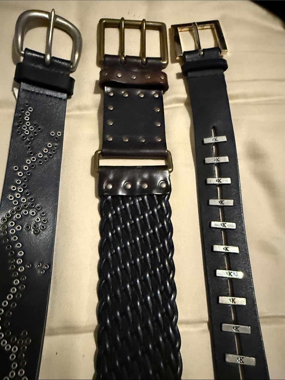 Black belts set of 3 size small